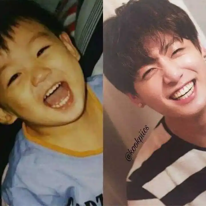 一模一样 | 小时候就已经是美貌的完成!