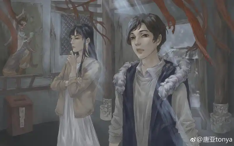 死亡万花筒第一扇门 下角原创微博水印