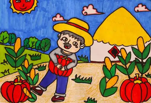 杭锦旗吉日嘎朗图小学"金秋艺术节"美术作品展播