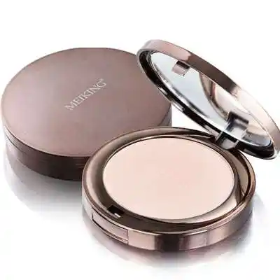 meiking 美康粉黛玫瑰粉饼控油美白定妆彩妆修容干粉10g