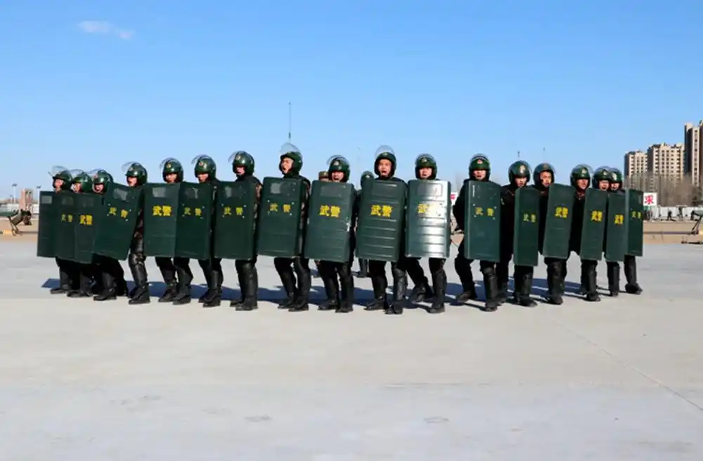 这个武警支队实战化训练砺精兵