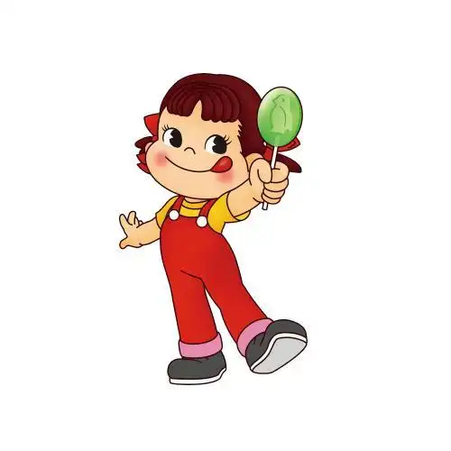 小女孩简笔画卡通图片大全吃棒棒糖的小女孩吃棒棒糖的小女孩矢量图吃