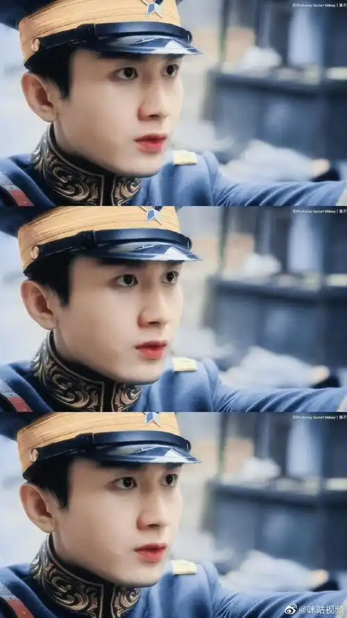 军官的造型也太合适了,期待成毅再接民国剧呀
