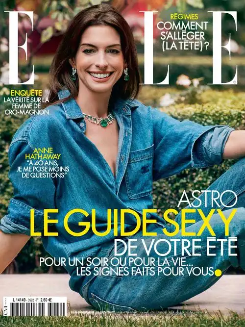 美爆登上法国elle杂志封面及写真美图大赏