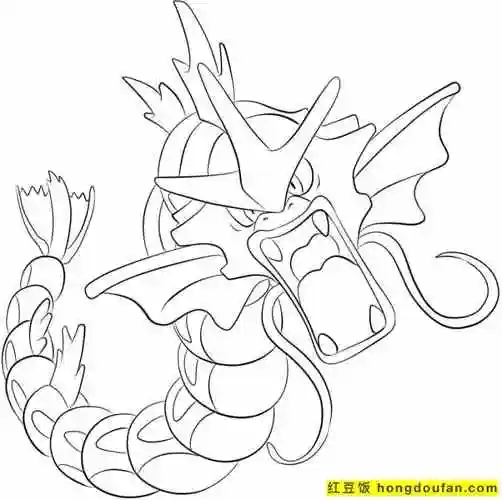 宝贝超梦比卡丘最强宠物精灵涂色图片大全 | 红豆饭小学生简笔画大全
