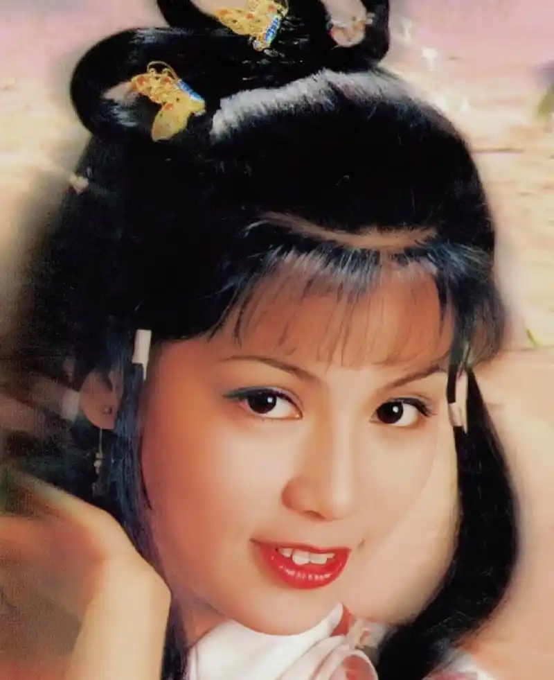 金庸小说《射雕英雄传》里面的俏黄蓉:翁美玲7815  #金庸# #明星