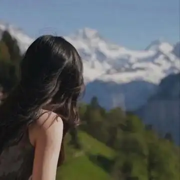 唯美背影女生头像