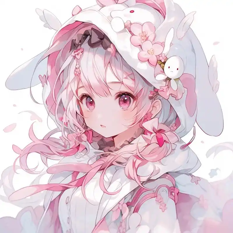 头像#超级可爱粉粉嫩嫩的女生头像#二次元 #一起换头像 ## - 抖音