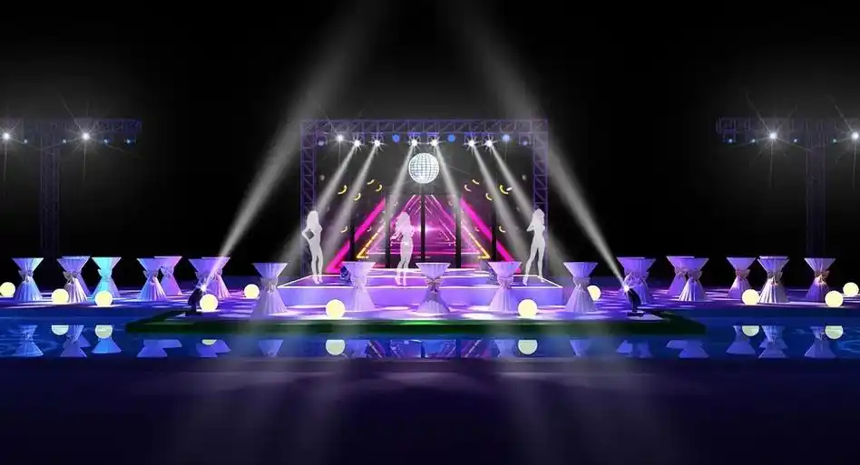 舞美搭建是指舞台的勘测,美术设计,设备安装 - 抖音