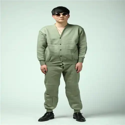 87式军绒衣老式绒裤部队同款煤矿专用户外-迷彩服,军迷服,作训服