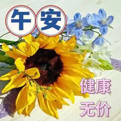 午安图片大全中午好问候愿你心情愉快珍惜当下每步收下我的祝福平安