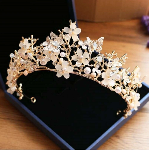 12星座专属"女王皇冠",狮子座珍珠水钻,水瓶座勇敢蝶恋花