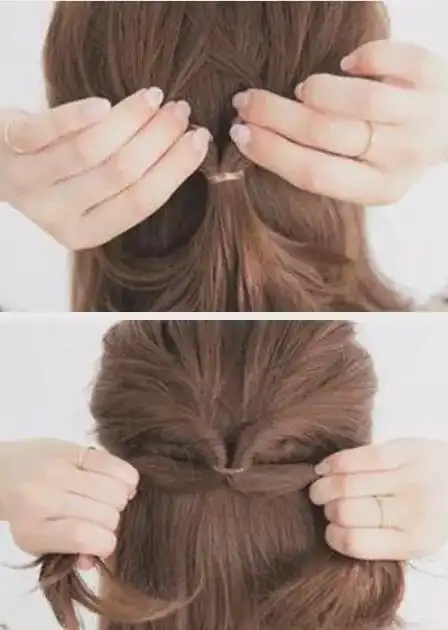 中长发怎么扎好看扎个公主头圆你童话梦