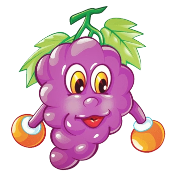 可爱卡通葡萄