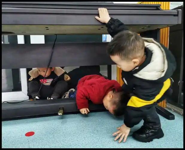 自我保护,从现在开始,吉祥宝贝幼儿园防暴演练活动