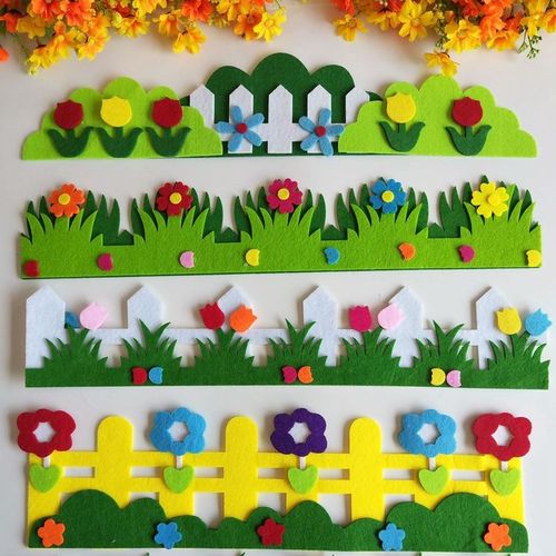 幼儿园小学教室墙面环境班级布置材料展板黑板报无纺布墙贴文化墙