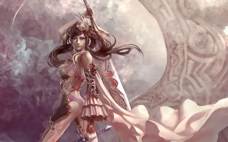 女孩战士无所畏惧 壁纸 - 1680x1050