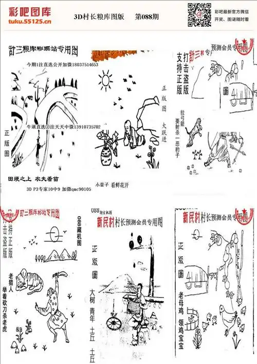 粮库村长3d系列图迷