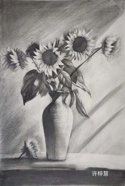 小朋友的素描作品