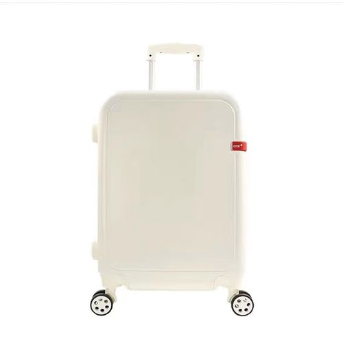 川布nici20寸拉杆箱招行礼品轻便多用旅行登机箱万向轮经典白密码锁箱
