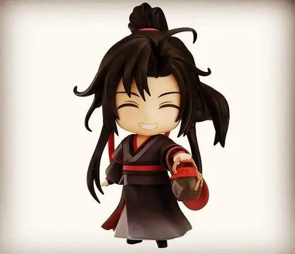 q版四:手拿天子笑的魏无羡看到魏无羡拿着酒瓶的样子,小编就会想起羡