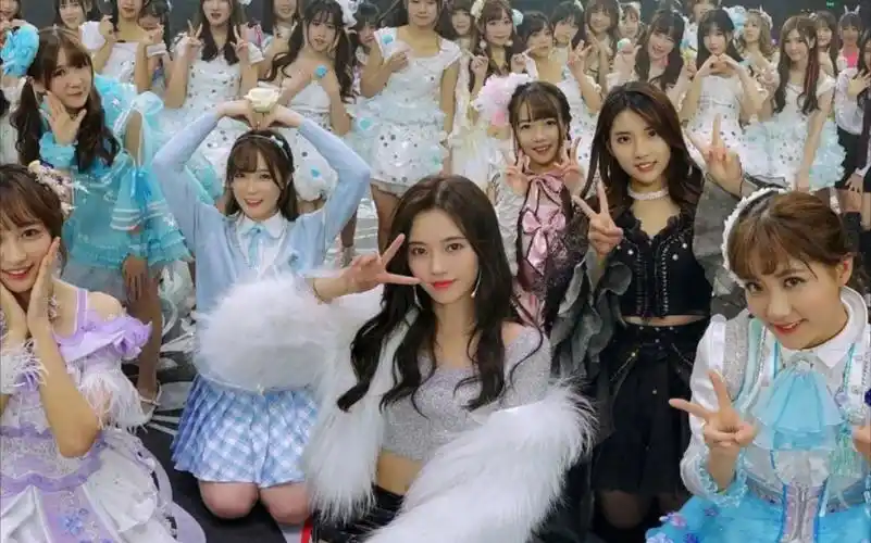 送福利啦大合照(鞠婧祎,snh48,女团,中国)ps要原图