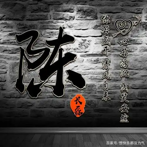 用你的名字设计微信头像,30张大气个性签名姓氏头像,喜欢请带走