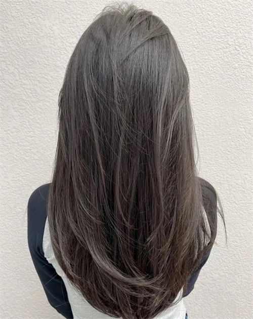 飘逸顺滑中长直 温柔灵动不挑人_直发发型 - 美发站