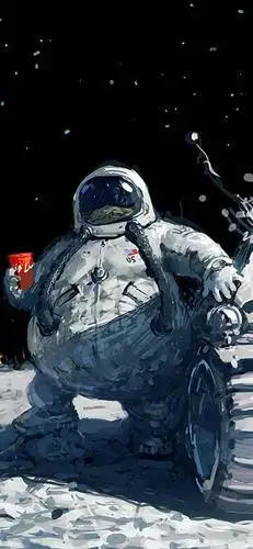 太空人系列手机壁纸专辑