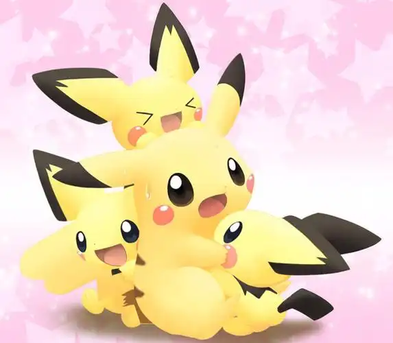 皮卡丘皮丘神奇宝贝口袋妖怪宠物小