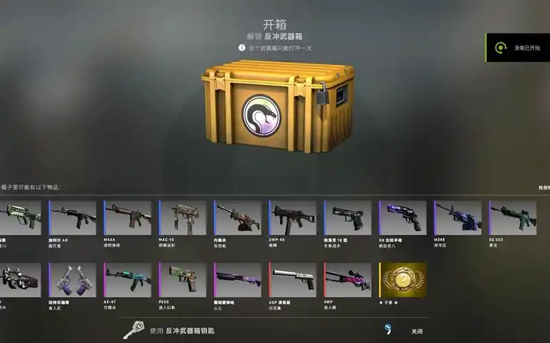 csgo反冲武器箱试水