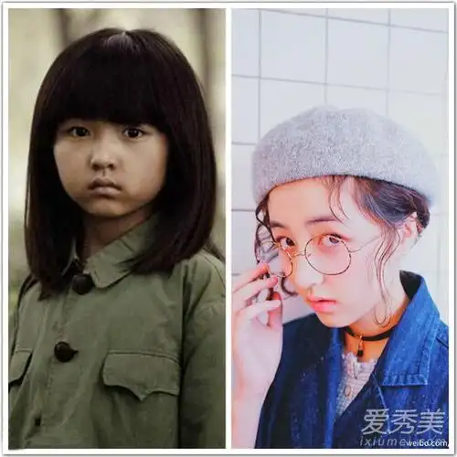 杨紫关晓彤 童星今昔对比照越长越好看 童星长大后对比照