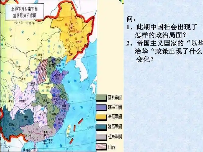 军阀割据局面的形成和中国资本主义的短暂发展--旧人教版ppt