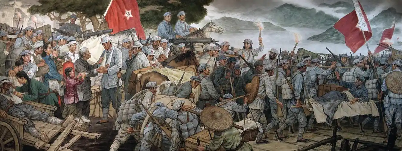 纪念红军长征胜利80周年美术作品展览