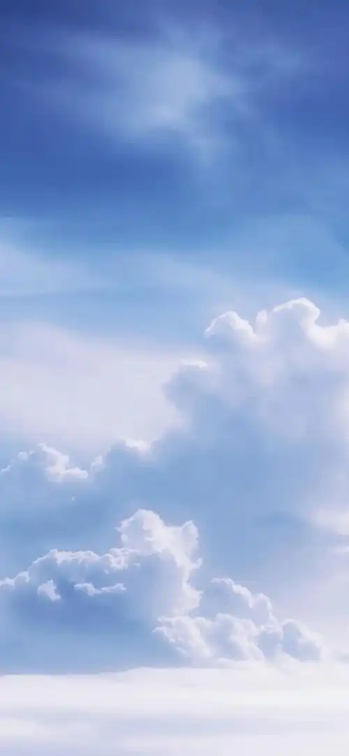 一组蓝色治愈系壁纸喜欢吗