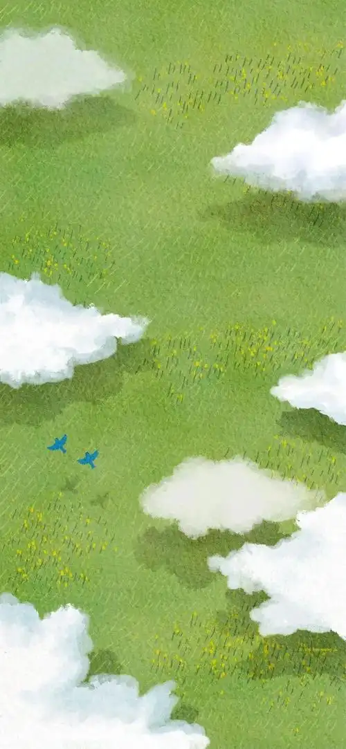 有没有绿色系列的动漫壁纸呀