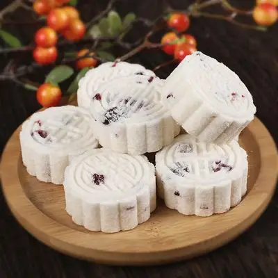 早餐点心茶点迎福糕宫廷传统手工水果夹心蒸米糕软糯糕点零食小吃_爱