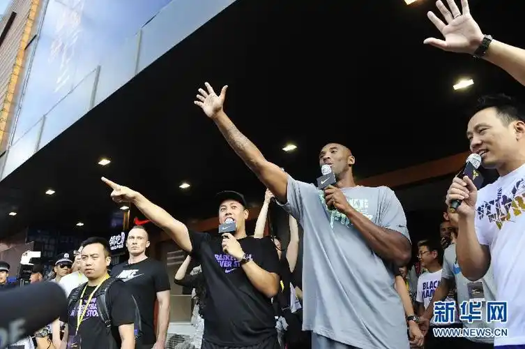 科比"中国行"抵达深圳