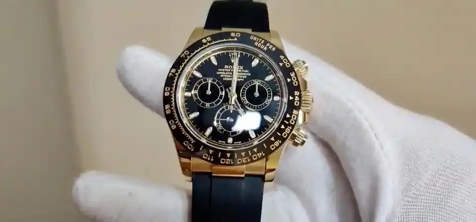 劳力士 黑金迪通拿,奢华大气.