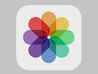 如何用纯css创作一个苹果系统的相册图标