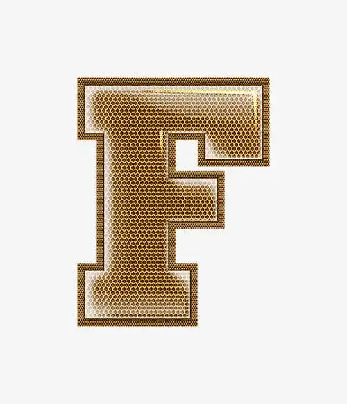 金属网字母f
