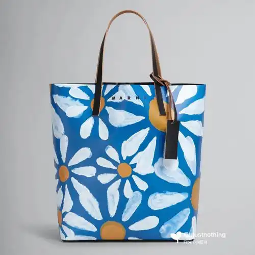 marni2022春夏系列新包雏菊图案彩色条纹