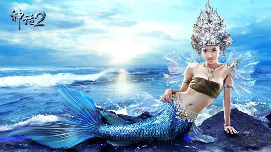 美人鱼《神话2》,高清图片,电脑桌面-壁纸族