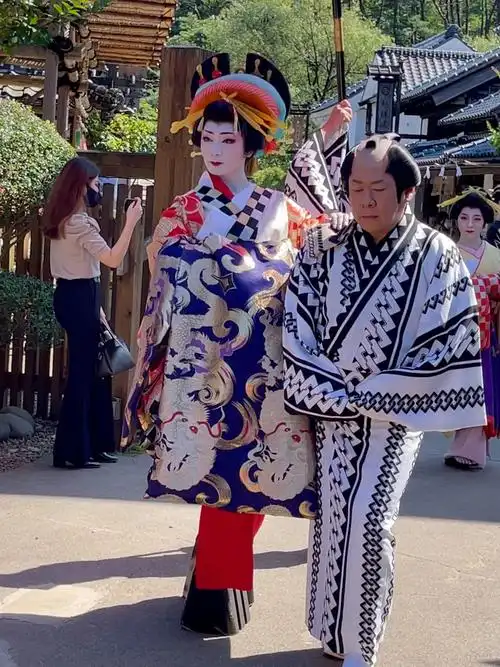 日本江户村花魁