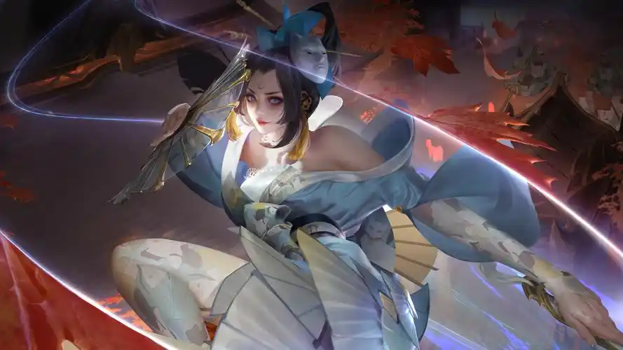 王者荣耀魅语不知火舞4k壁纸壁纸