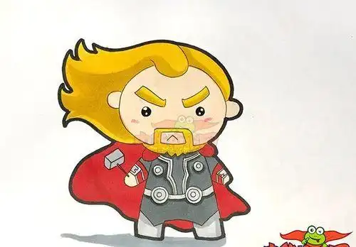 雷神宙斯简笔画