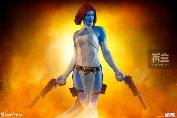 sideshowx战警魔形女mystique漫画版pf全身像