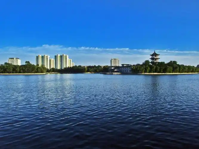 青岛莱西最美的2个湖,其中1个被誉为"半岛明珠"