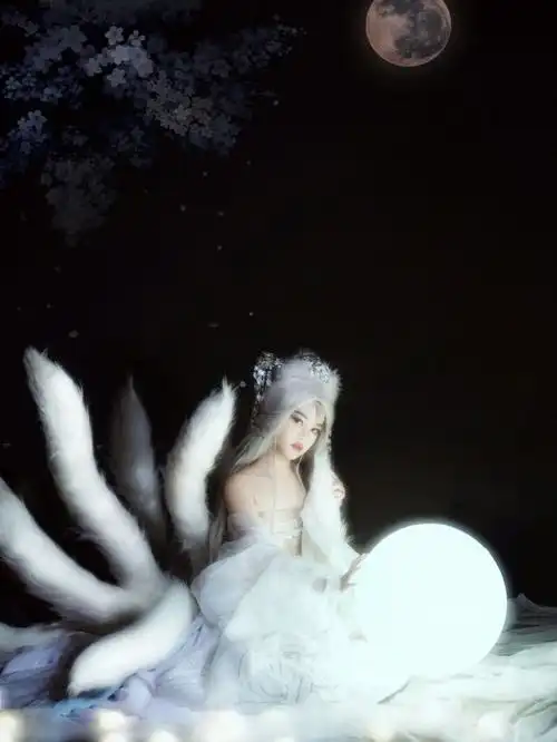 九尾狐神话古风写真