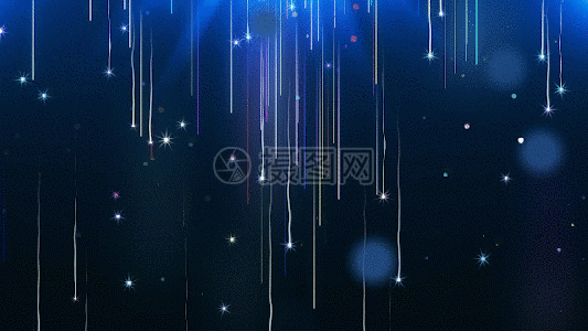 唯美彩色粒子背景gif图片素材